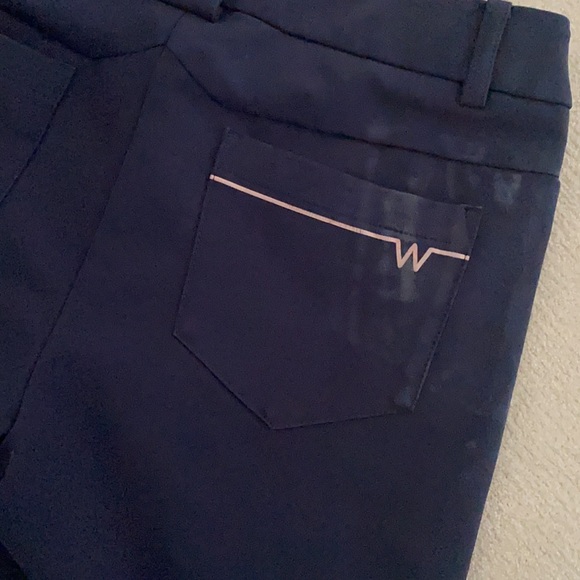 Navy golf pants from Korean brand size 67 = XS/S in great condition - Picture 4 of 5
